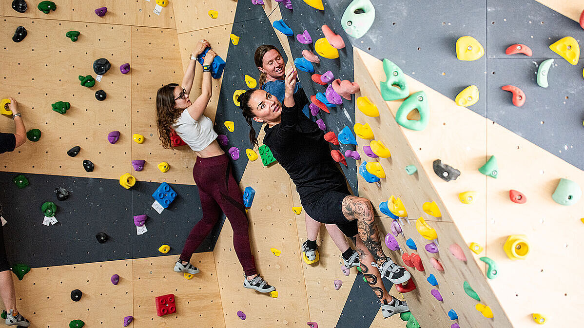 Bouldern für die mentale Gesundheit