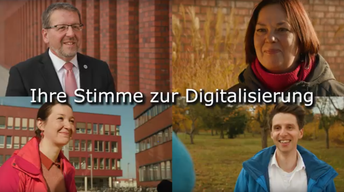 Ihre Stimme zur Digitalisierung